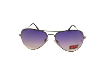 Солнцезащитные очки 3513 R.B Серебро/Фиолетовый Зеркальный