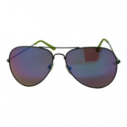 Солнцезащитные очки 3026 R.B Зеленый/Бирюзовое Зеркало