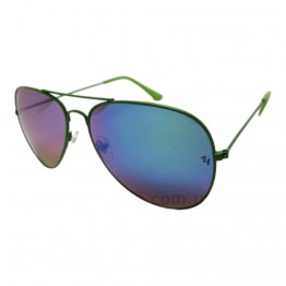Сонцезахисні окуляри 3026 R.B Зелений/Бірюзове Дзеркало