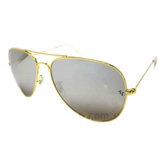 Сонцезахисні окуляри 3026 R.B Золото/Біле Дзеркало