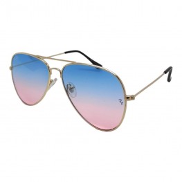 Сонцезахисні окуляри 3026 R.B Золото/Блакитний/Рожевий