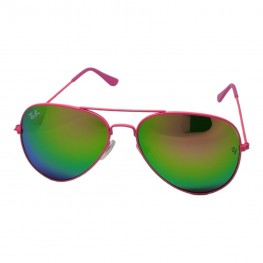 Солнцезащитные очки 3025 R.B Розовый/Розово-зеленое Зеркало
