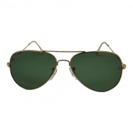 Солнцезащитные очки 3025 R.B стекло Золото/Зеленый