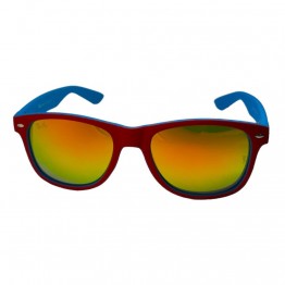 Солнцезащитные очки 0583 R.B Красный Матовый/Голубой/Красное Зеркало