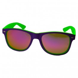 Солнцезащитные очки 0583 R.B Фиолетовый Матовый/Зеленый/Фиолетовое Зеркало