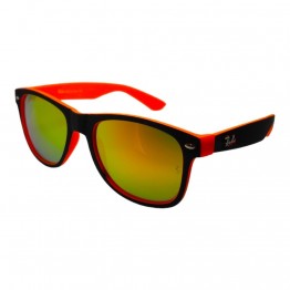 Солнцезащитные очки 0583 R.B Черный Матовый/Оранжевый/Красное Зеркало