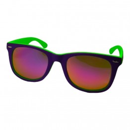 Сонцезахисні окуляри 2140 R.B Фіолетовий Матовий/Зелений/Фіолетове Дзеркало