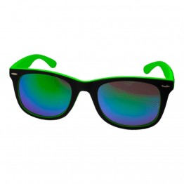 Сонцезахисні окуляри 2140 R.B Чорний Матовий/Зелений/Зелене Дзеркало