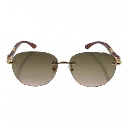Сонцезахисні окуляри M 3073 CA Золото/Оливково-рожевий