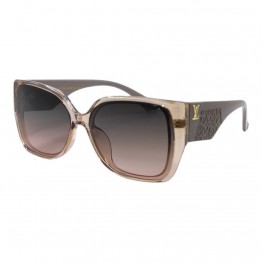Солнцезащитные очки 9908 LV Коричневый Прозрачный/Оливково-розовый