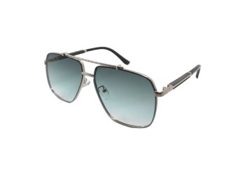 Сонцезахисні окуляри M 2509 DT Срібло/Зелений Світлий