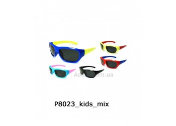 Дитячі полярізовані сонцезахисні окуляри 8023R  (неломайки) Мікс