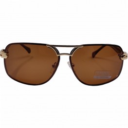 Поляризовані сонцезахисні окуляри 08358 Matrix Polarized Золото/Коричневий