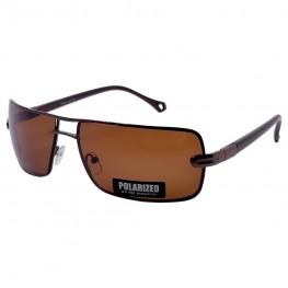 Поляризованные солнцезащитные очки Polarized 6001 Коричневые