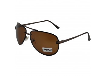 Поляризованные солнцезащитные очки 9018  Miramax Polarized Коричневый