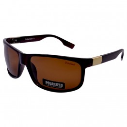 Поляризованные солнцезащитные очки 02266  Polarized Коричневый Глянцевый