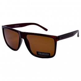 Поляризованные солнцезащитные очки 02207 Polarized Коричневый Глянцевый