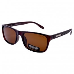 Поляризованные солнцезащитные очки 02284  Polarized Коричневый Глянцевый
