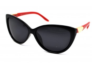 Поляризованные солнцезащитные очки 3715   Graffito Polarized Черный/Красный