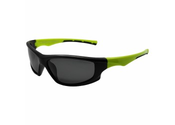 Поляризовані сонцезахисні окуляри 1504 Graffito Polarized Чорний Матовий/Жовто-зелений