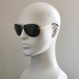 Поляризовані сонцезахисні окуляри 09005 Everon Polarized Золото/Чорний