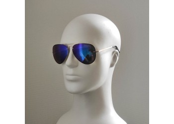 Поляризовані сонцезахисні окуляри 07003 Beach Force Polarized Золото/Синє Дзеркало Поляризовані сонцезахисні окуляри 07003 Beach Force Polarized Золото/Синє Дзеркало