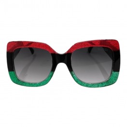 Солнцезащитные очки 0084/2 GG Красный/Черный/Зеленый