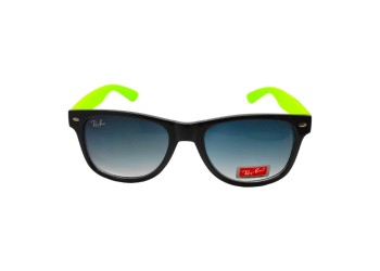 Солнцезащитные очки 2140 R.B C68 Черный Глянцевый/Желто-зеленый Заушник