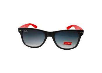 Сонцезахисні окуляри 2140 R.B C66 Чорний Глянсовий/Червоний Завушник