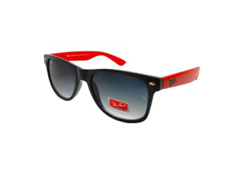 Солнцезащитные очки 2140 R.B C66 Черный Глянцевый/Красный Заушник