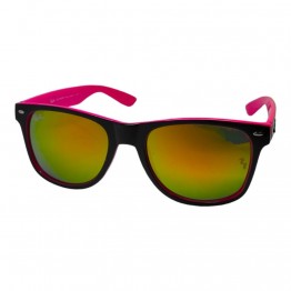 Солнцезащитные очки 2140 R.B C58 Черный Глянцевый/Розовый/Желто-оранжевое Зеркало