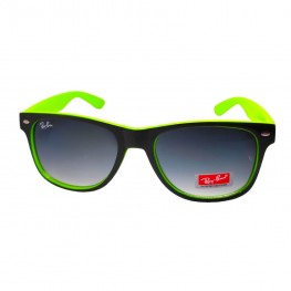Сонцезахисні окуляри 2140 R.B C35 Чорний Глянсовий/Жовто-зелений