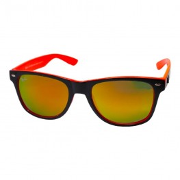 Солнцезащитные очки 2140 R.B C56 Черный Глянцевый/Оранжевый/Красно-оранжевое Зеркало