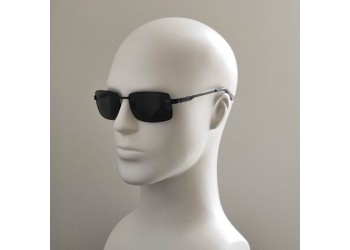 Сонцезахисні окуляри скло оправа 6241 Aloyd Чорний Сонцезахисні окуляри скло оправа 6241 Aloyd Чорний