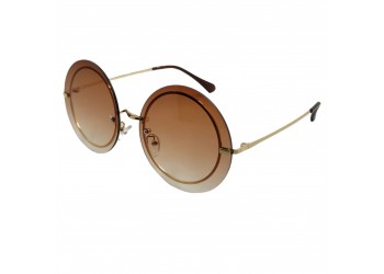 Сонцезахисні окуляри 1942 NN Золото/Коричневий