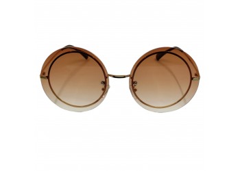 Сонцезахисні окуляри 1942 NN Золото/Коричневий