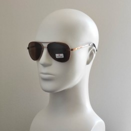 Поляризовані сонцезахисні окуляри 3003 Everon Polarized Бронзове Золото/Коричневий