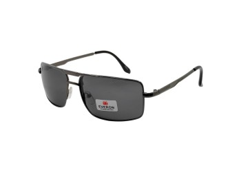 Поляризовані сонцезахисні окуляри 3013 Everon Polarized Темна Сталь/Чорний