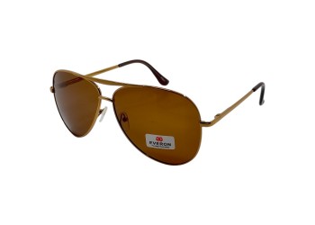 Поляризованные солнцезащитные очки 3011 Everon Polarized Бронзовое Золото/Коричневый
