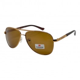 Поляризовані сонцезахисні окуляри 3002 Everon Polarized Бронзове Золото/Коричневий
