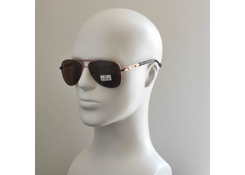 Поляризовані сонцезахисні окуляри 3002 Everon Polarized Бронзове Золото/Коричневий