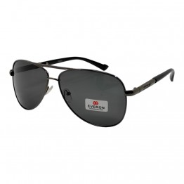Поляризовані сонцезахисні окуляри 3002 Everon Polarized Темна Сталь/Чорний
