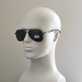 Поляризовані сонцезахисні окуляри 3002 Everon Polarized Темна Сталь/Чорний