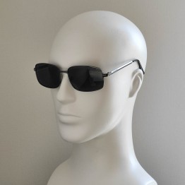 Поляризованные солнцезащитные очки 1017 Billion Polarized Темная Сталь/Черный