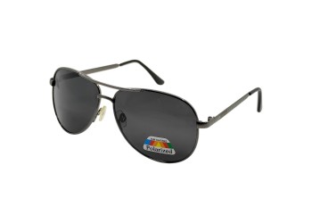 Поляризованные солнцезащитные очки 1007 Billion Polarized Темная Сталь/Черный
