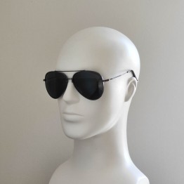 Поляризованные солнцезащитные очки 02 ShuTai Polarized Темная Сталь/Черный