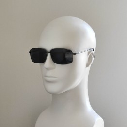Поляризованные солнцезащитные очки 010 ShuTai Polarized Темная Сталь/Черный