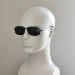 Поляризованные солнцезащитные очки 013 ShuTai Polarized Темная Сталь/Черный