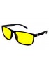 Поляризованные очки антифары 3146 Graffito Глянцевый черный/желтая линза