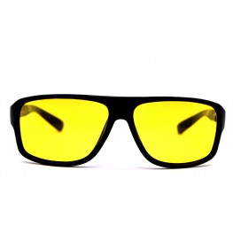 Поляризованные очки антифары 3172/2 Graffito Глянцевый черный /желтая линза